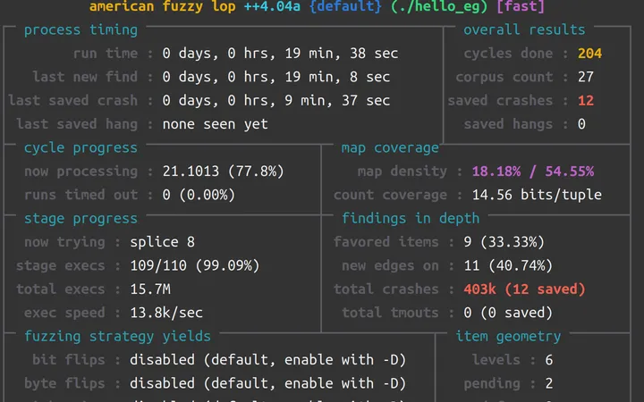 Fuzzing 学习笔记：起步